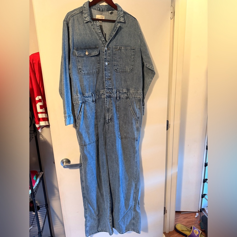 Universal Thread Denim Jumpsuit - Blue